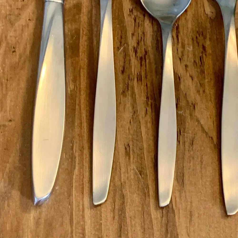 Insico Flatware 5 Pc Place Setting International Silver SCOPE Luxury Line SS USA